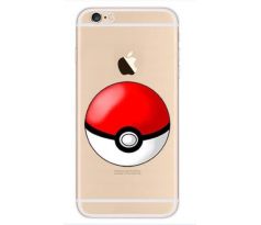 Gumový kryt Pokemon, Pokeball (iPhone 6/6S)